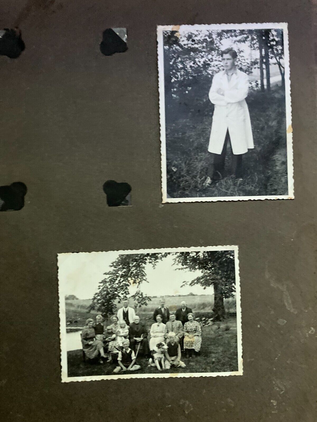 Daily Family Life in Denmark 1940s Unique Vintage Photo Album +75 pcs