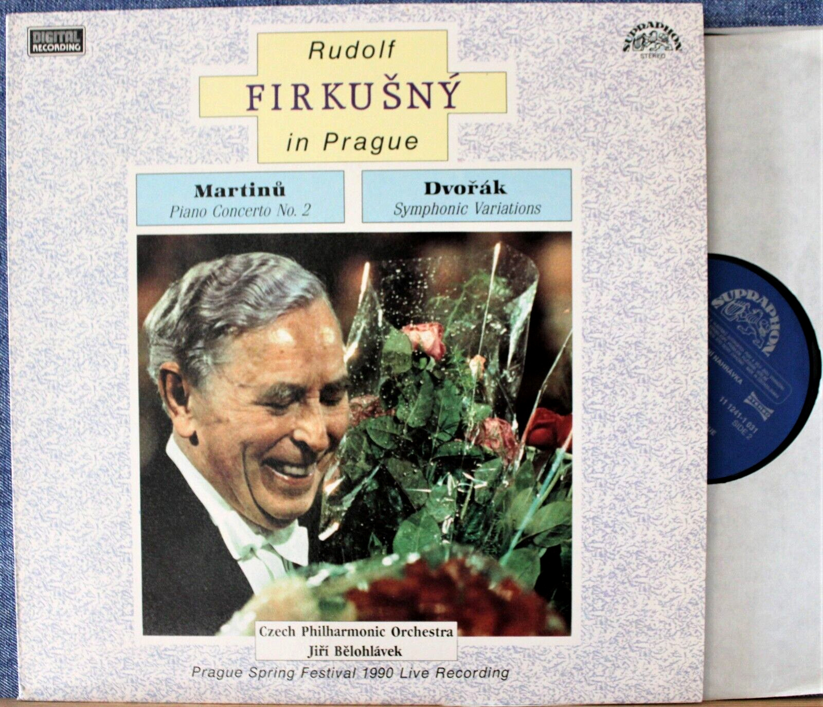 Firkusny; Belohlavek Martinu (Piano concerto) + Dvorak Sup 11 1241 dig NM