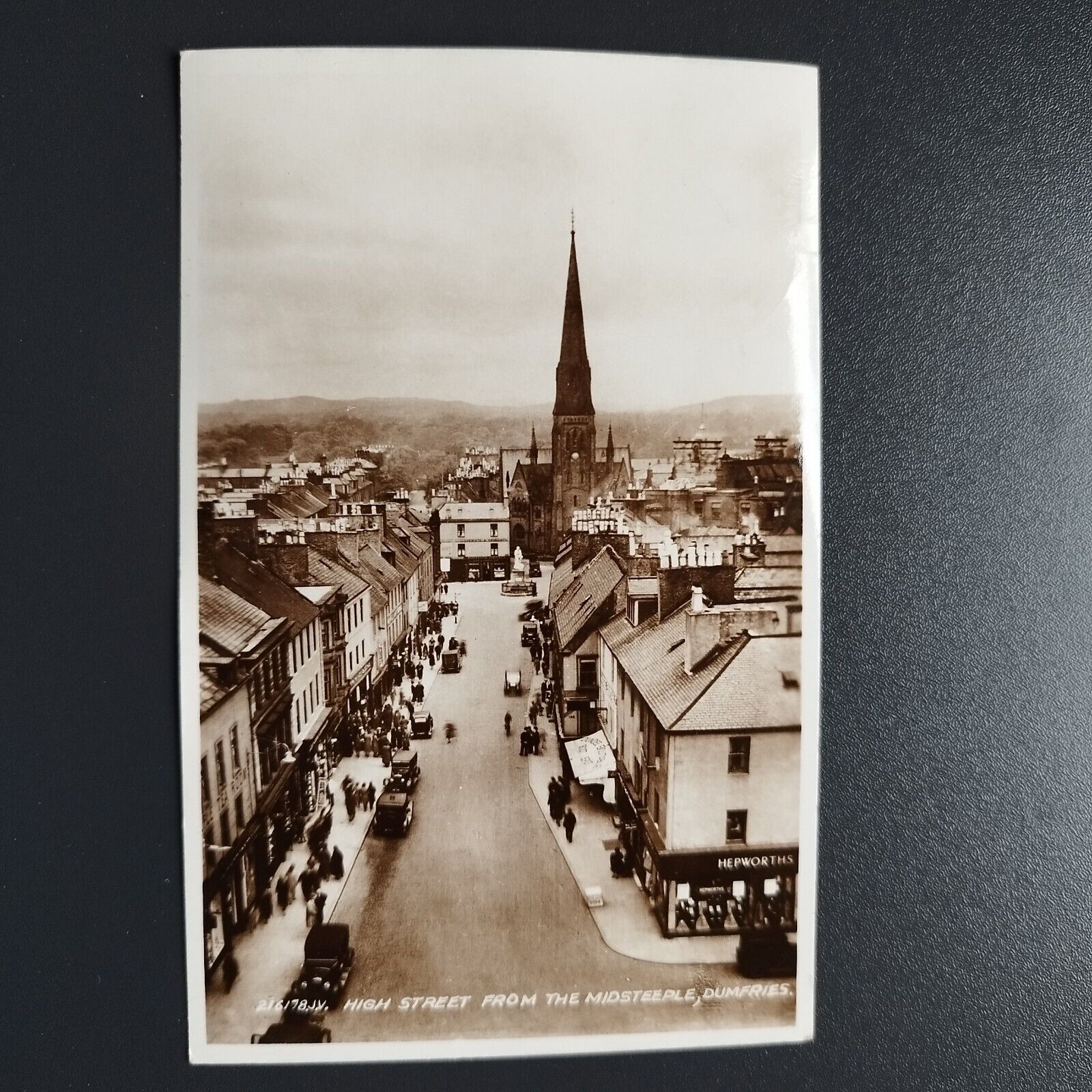 Scotland High Street from the MidsteepleDumfries 1936