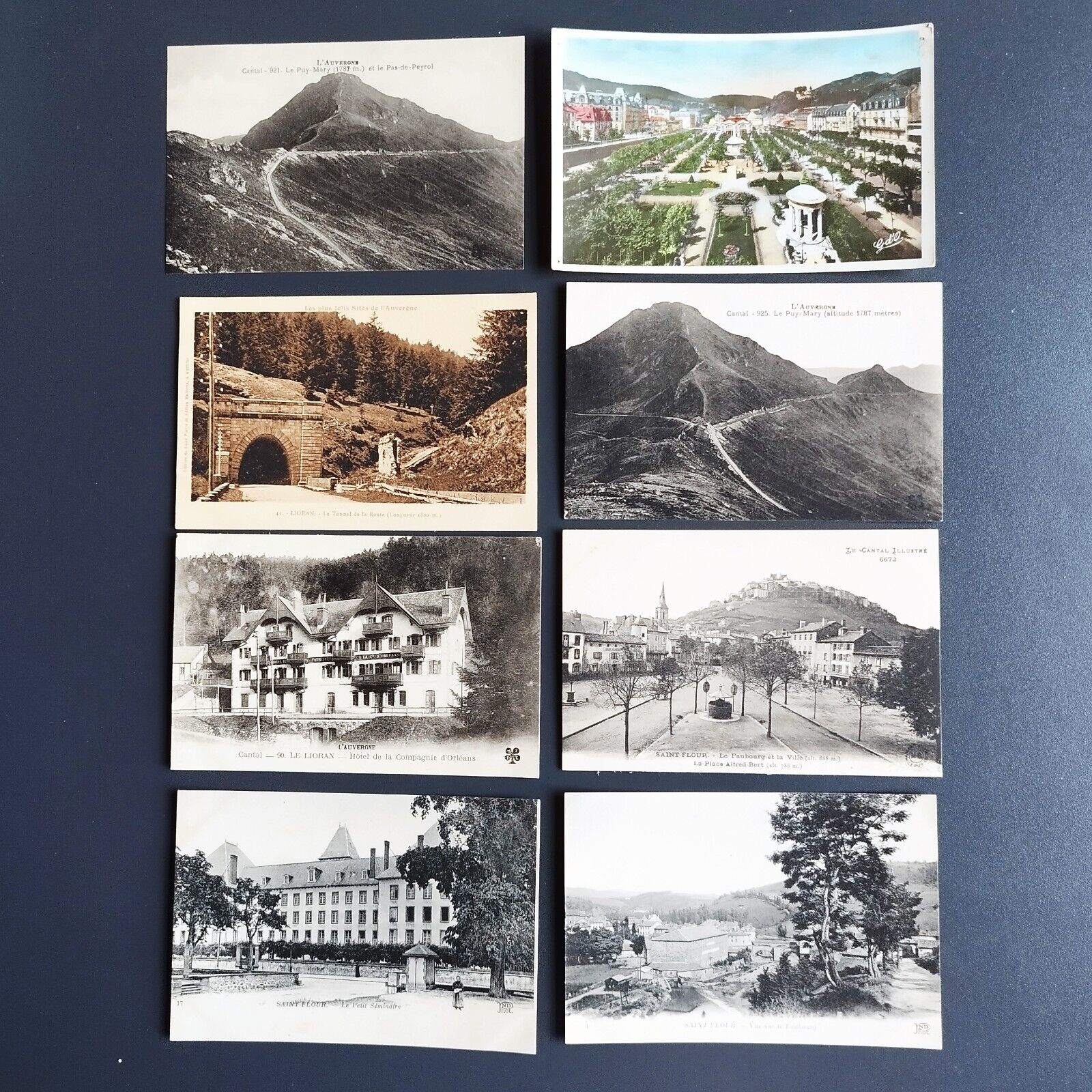 France Auvergne  52 vintage postcards