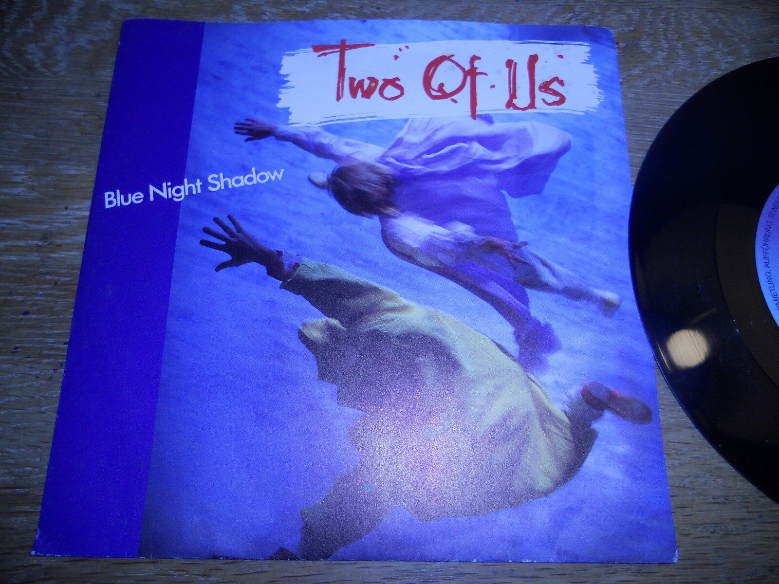 TWO OF US "BLUE NIGHT SHADOW" 1985 BLOW UP RECORDS GEMA WEST GERMANY DISCO CRETU