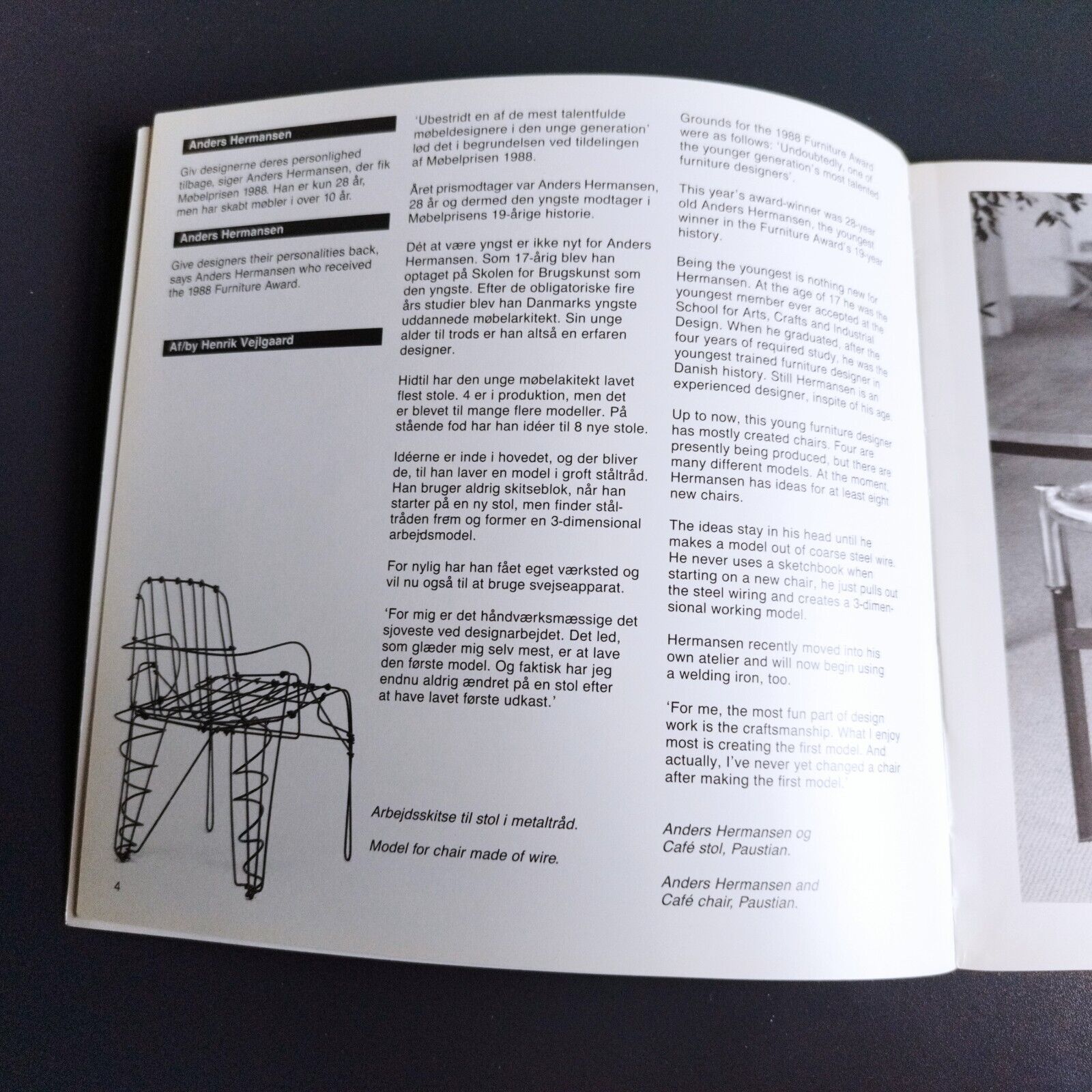 DESIGN DK The Danish Design Centre Magazine  No 1 : 1989