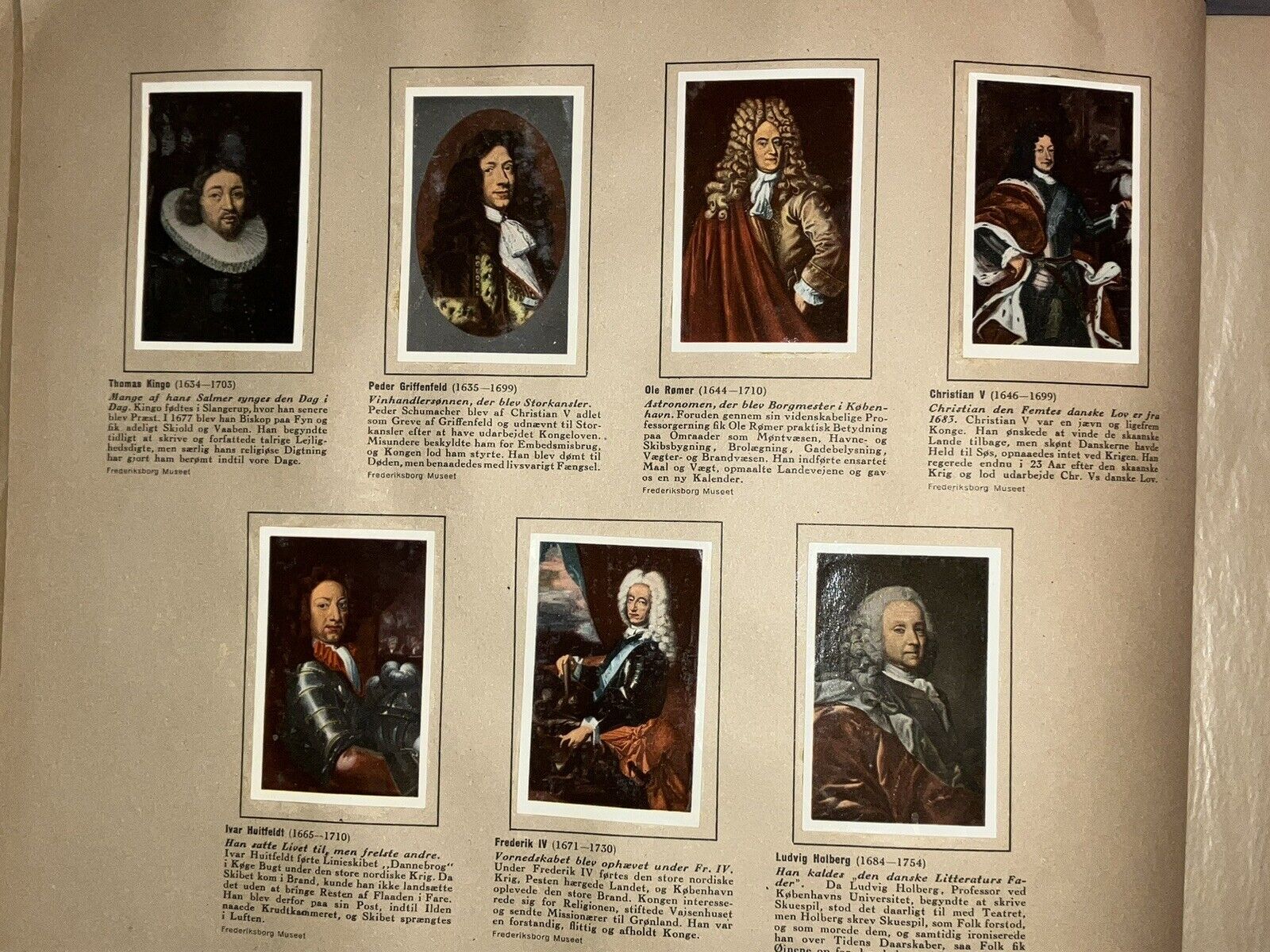 100 Famous Danes Complete Set Rare Vintage H C Andersen Niels Bohr Chr IV