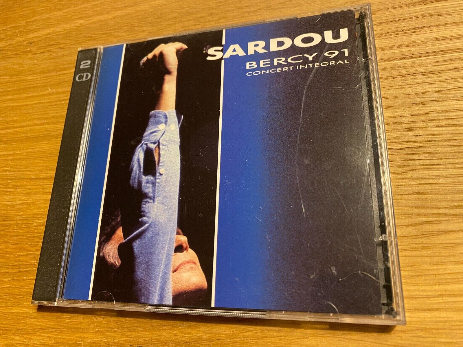 SARDOU BERCY 91 CONCERT INTEGRAL 2 X CD SET 1991 DDD DISQUES TREMA SACEM FRENCH*