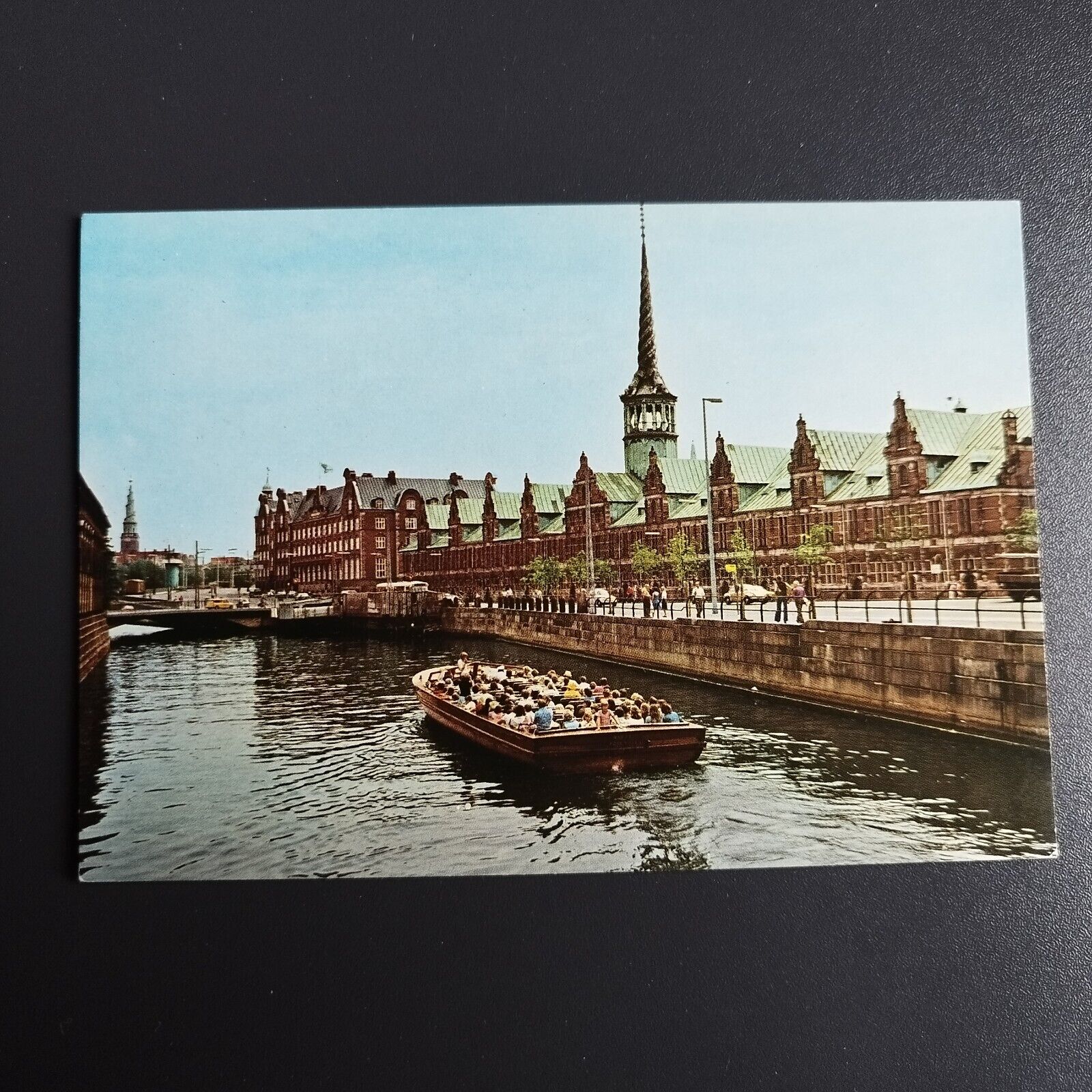 Denmark Copenhagen  The Canal Tour passing by The Stock Exchange1970s