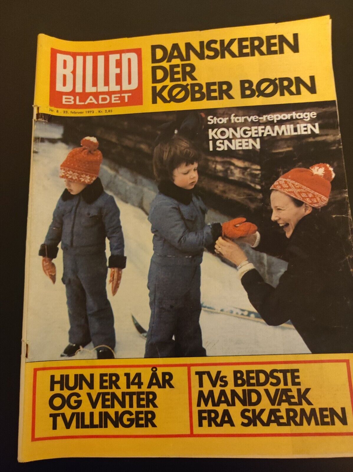 QUEEN MARGRETHE Ingrid GEORGE BEST Nina BRIGITTE BARDOT 73 Danish Magazine BB150