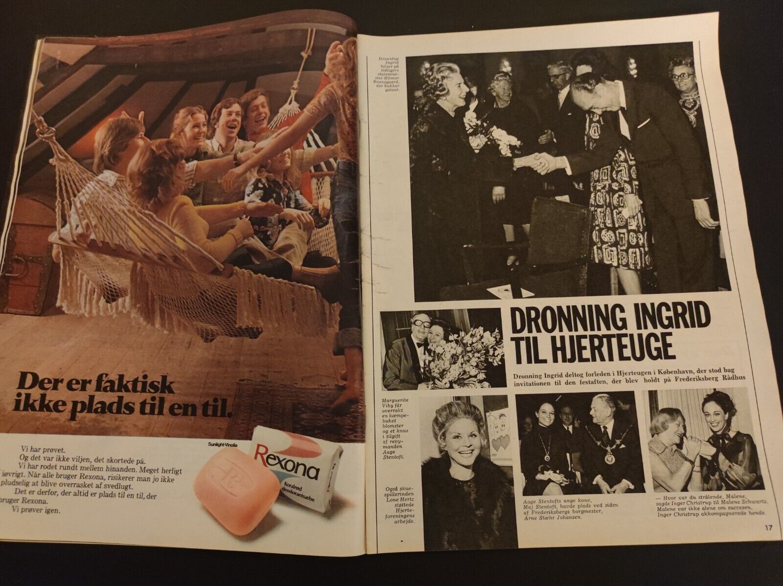 QUEEN MARGRETHE Ingrid GEORGE BEST Nina BRIGITTE BARDOT 73 Danish Magazine BB150