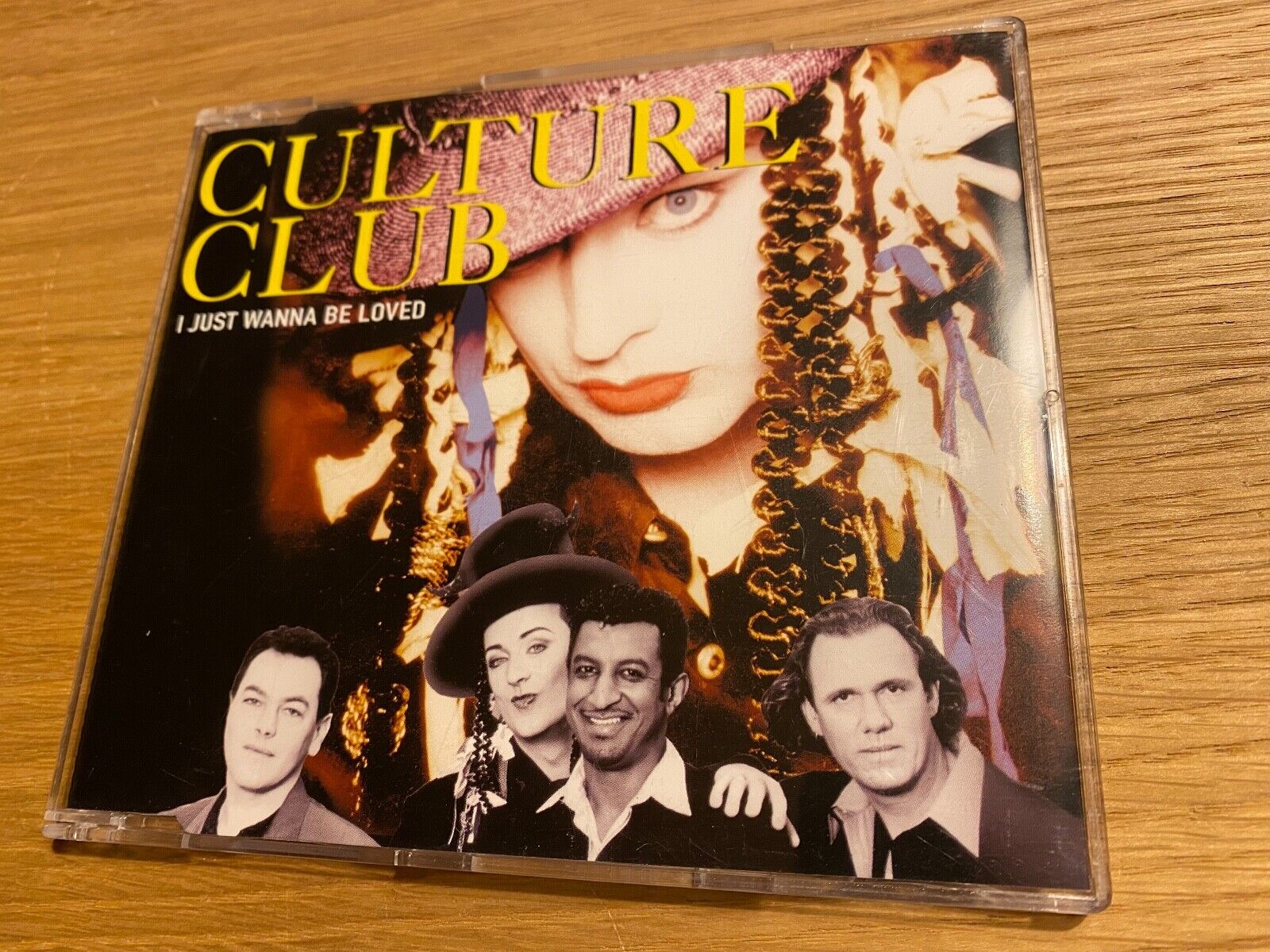 CULTURE CLUB I JUST WANNA BE LOVED/DO YOU REALLY WANT  TO HURT ME 1998 CD SINGLE