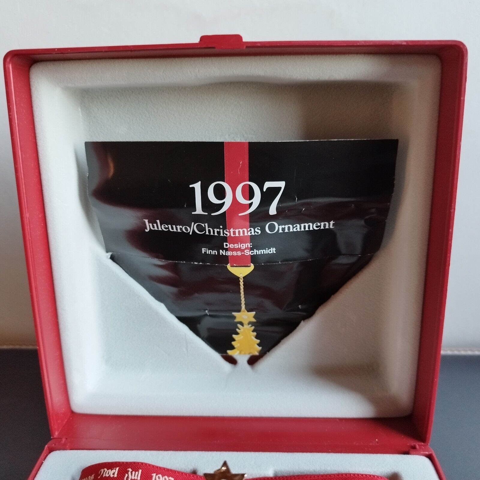 Georg Jensen Christmas Ornament from 1997 BoxedVery good condition