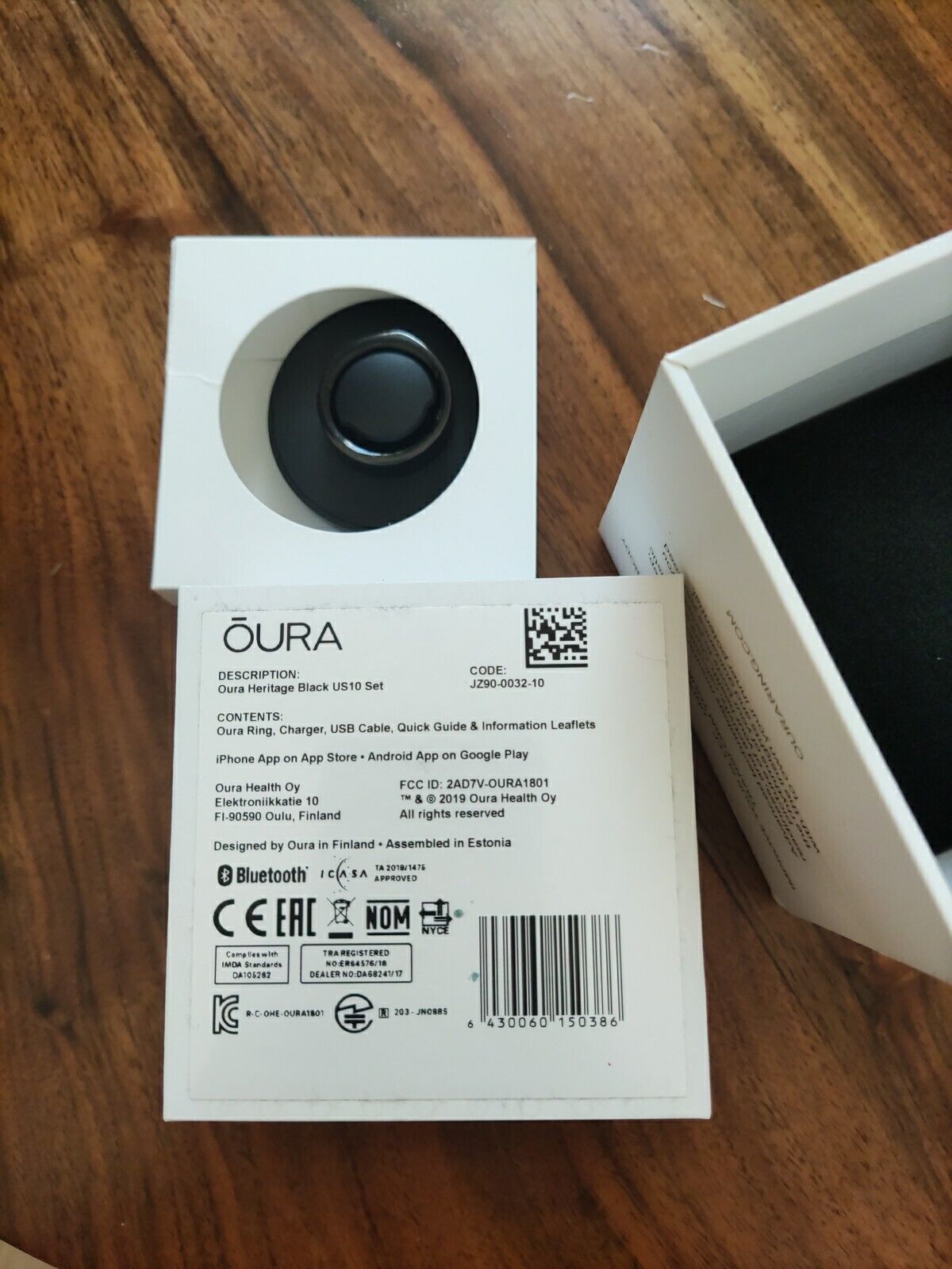 Oura Ring Size 10 - Black - Rarely Used