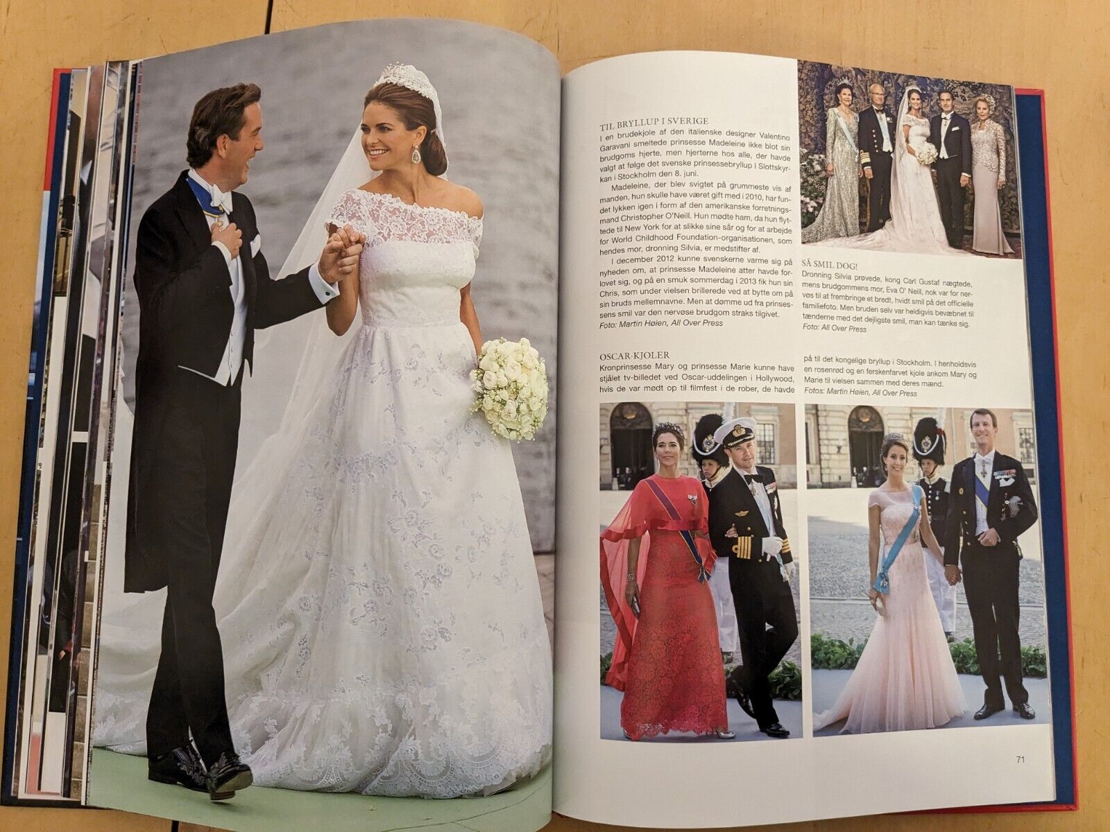 Princess MARY Prince FREDERIK King Danish Royal Book Queen MARGRETHE Henrik Bo12