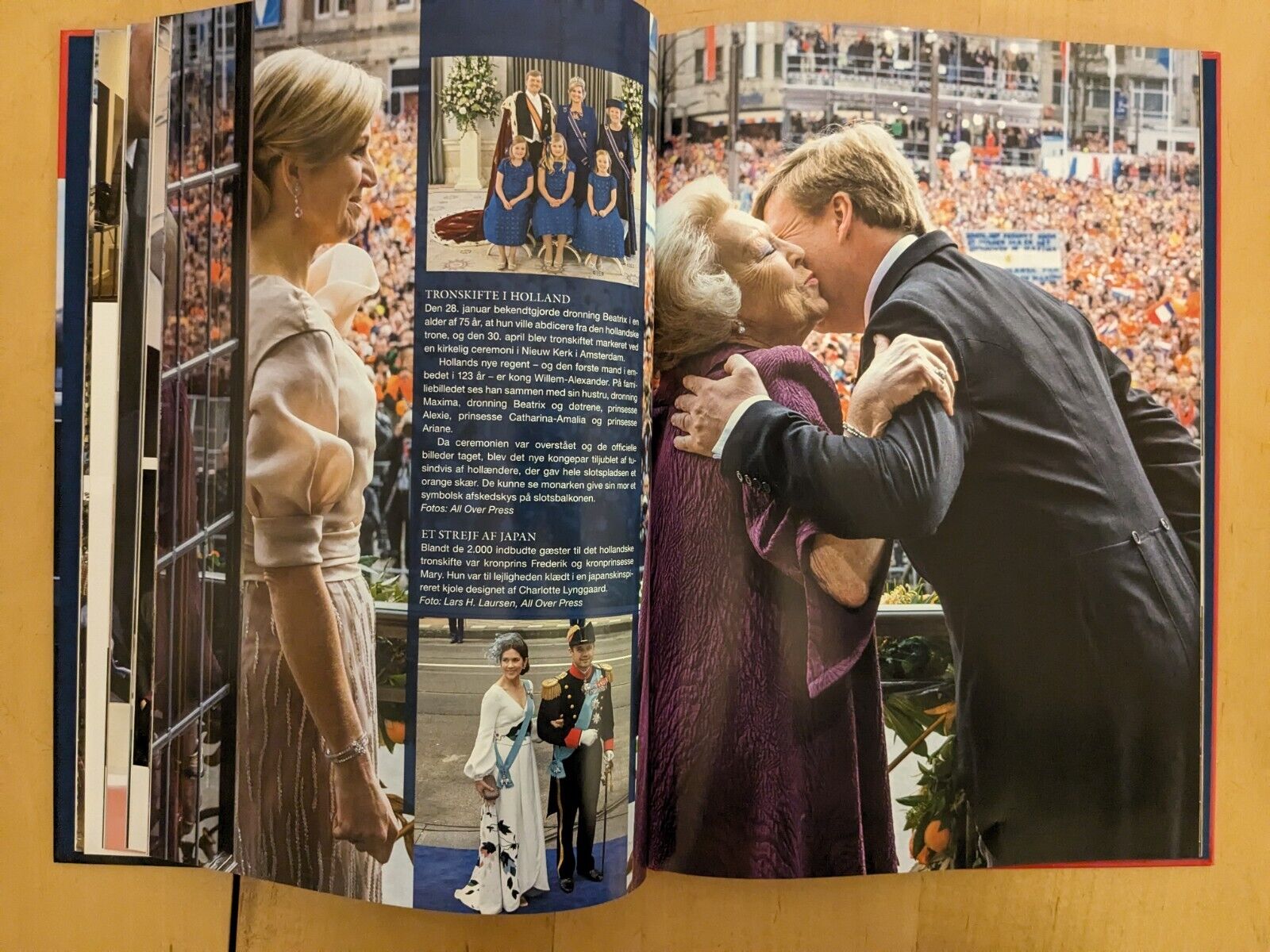 Princess MARY Prince FREDERIK King Danish Royal Book Queen MARGRETHE Henrik Bo12