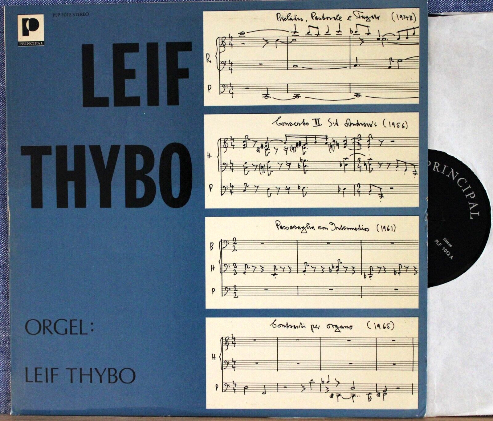 Thybo Plays his own organ works Principal PLP 1012