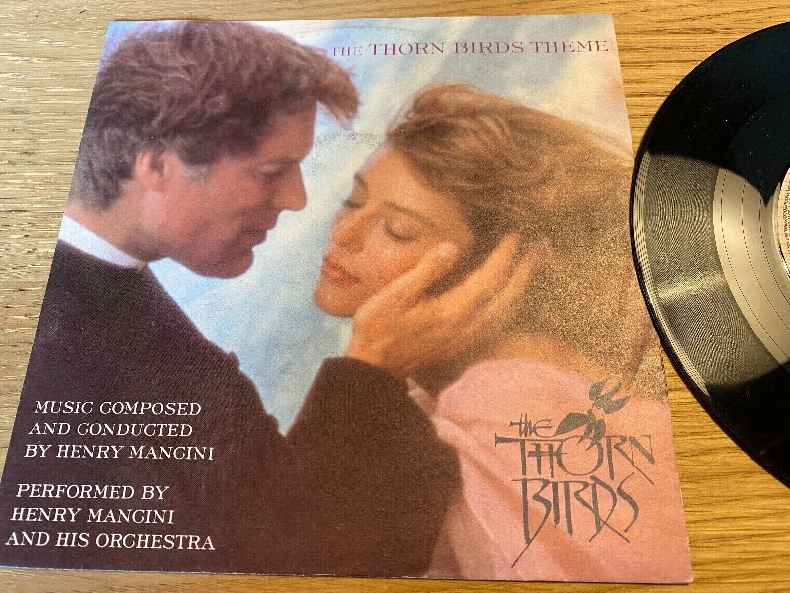 HENRY MANCINI "THE THORN BIRDS THEME" WARNER BROS W GERMAN 1983 7" VINYL SINGLE