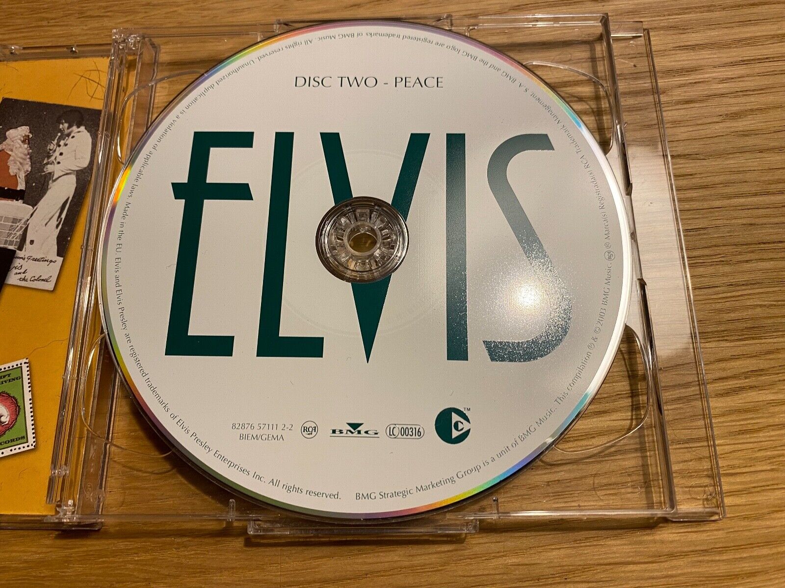 ELVIS PRESLEY "CHRISTMAS PEACE" 2003 2 X CD SET 40 TRACKS BMG  RCA RECORDS RARE