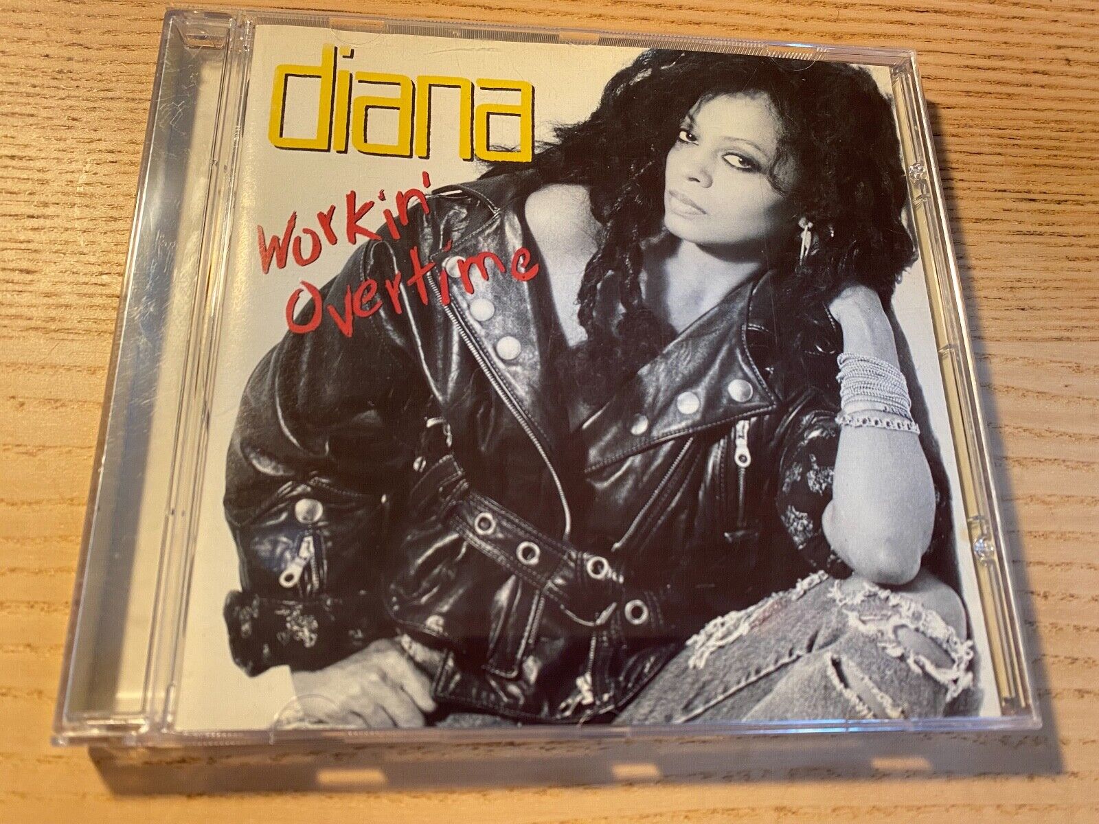 DIANA ROSS "WORKIN´ OVERTIME" 1989 CD ALBUM 10 TRACK EMI RECORDS UNITED KINGDOM*