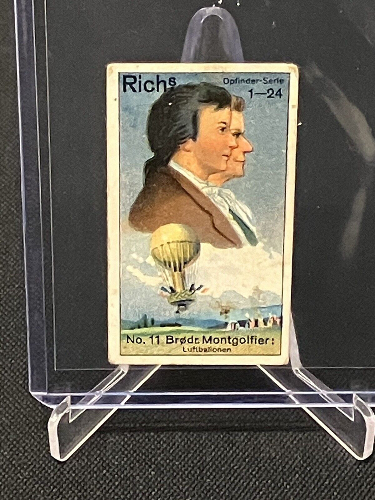 1927 Rich’s Collectors Vintage Inventor Series Montgolfier Brothers #11