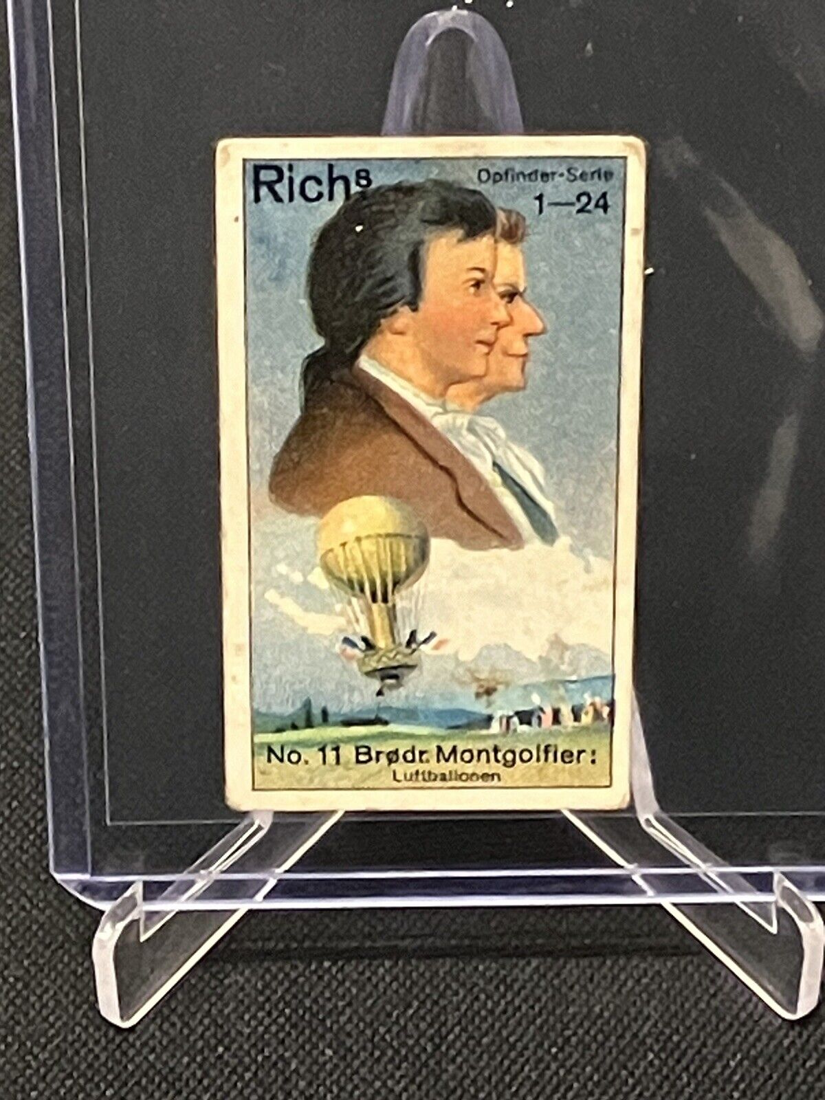 1927 Rich’s Collectors Vintage Inventor Series Montgolfier Brothers #11