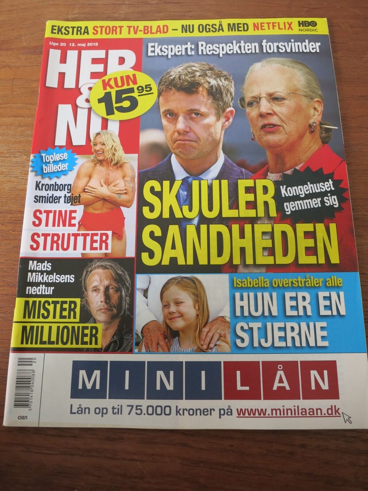 Magazine Princess MARY Margrethe Mads Mikkelsen VIGGO MORTENSEN Jon Hamm AA4