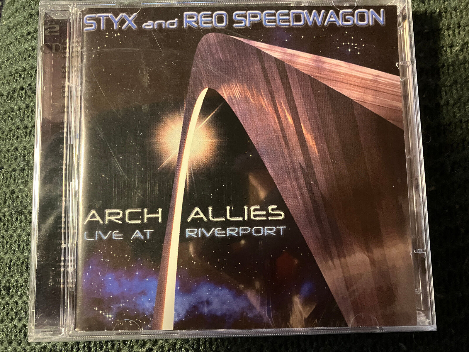 Styx  REO Speedwagon - Arch Allies - Live At Riverport (2 X CD)