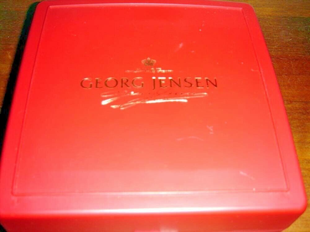 1998 Christmas Sheaf CHRISTMAS MOBILE 24 carat gold plated GEORG JENSEN Box