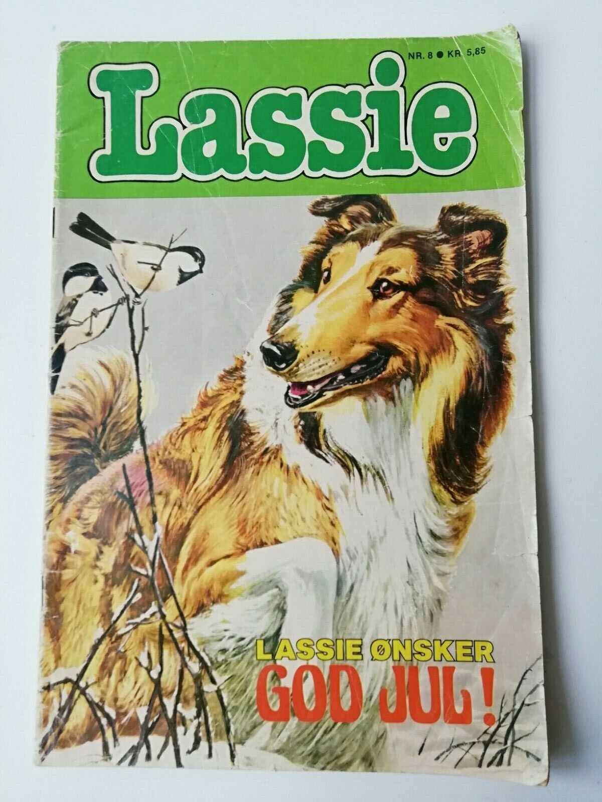 "Lassie" No 8/1980 Danish comic book