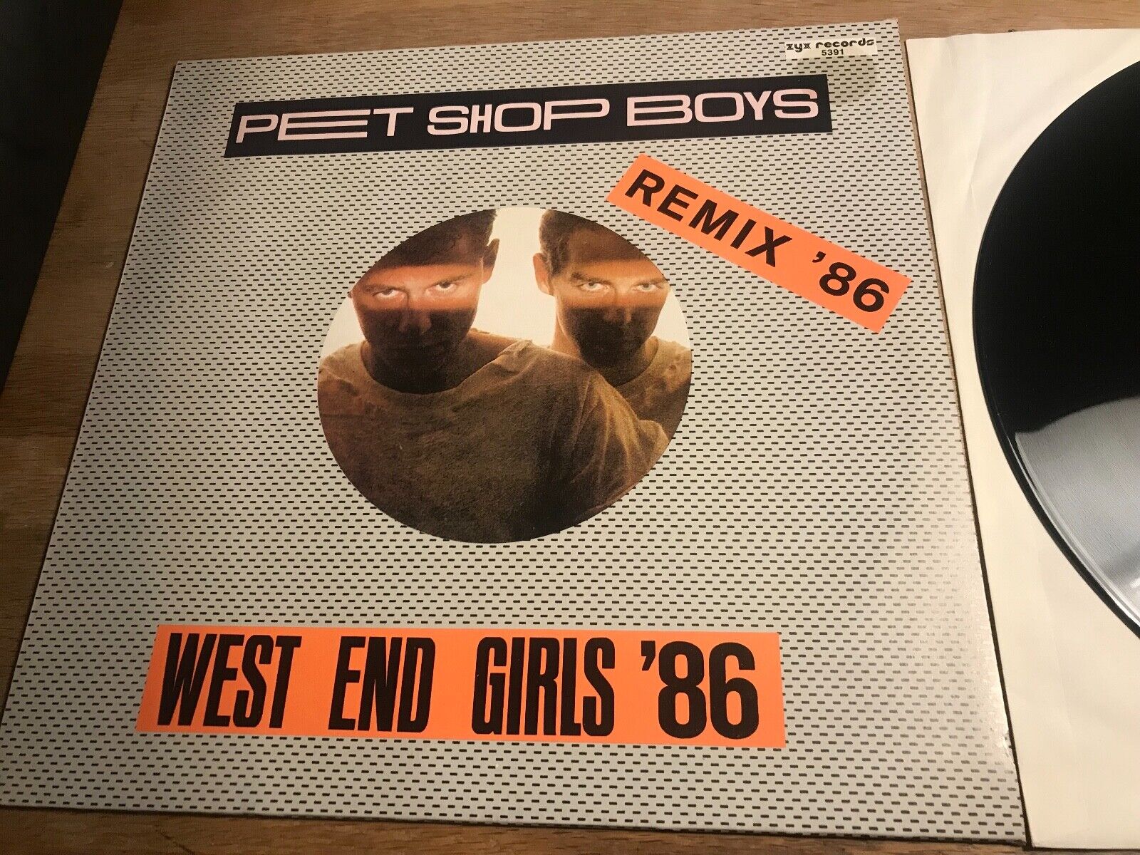 PET SHOP BOYS "WEST END GIRLS ´86" / HURRICANS "TO THE PET SHOP BOYS" 1986 ZYX**