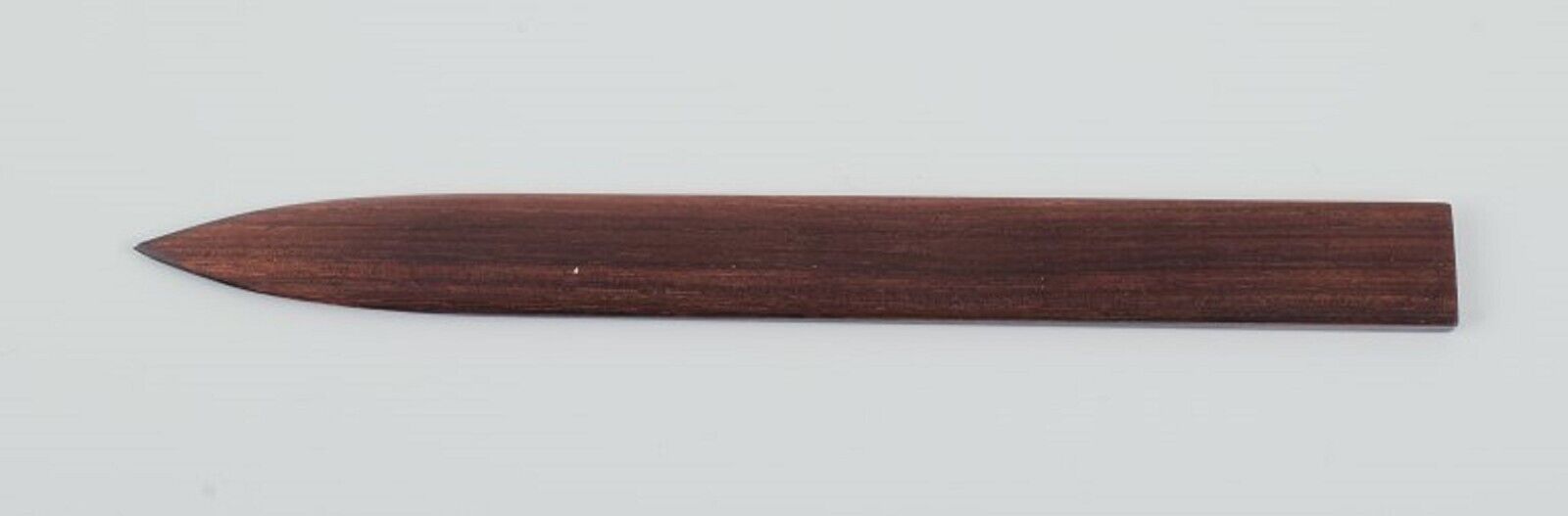 Hans Hansen Letter knife in rosewood with silver inlay Danish Modern