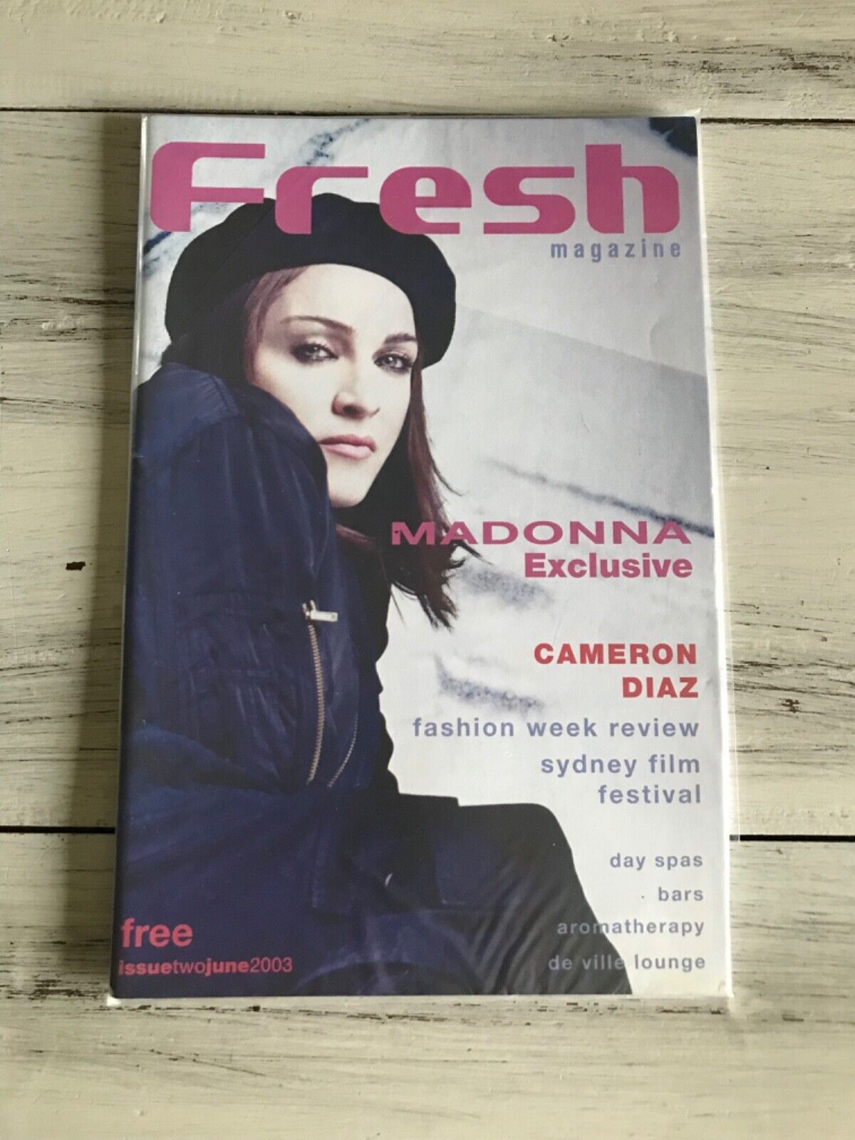 Madonna Fresh Magazine 2003 Australia