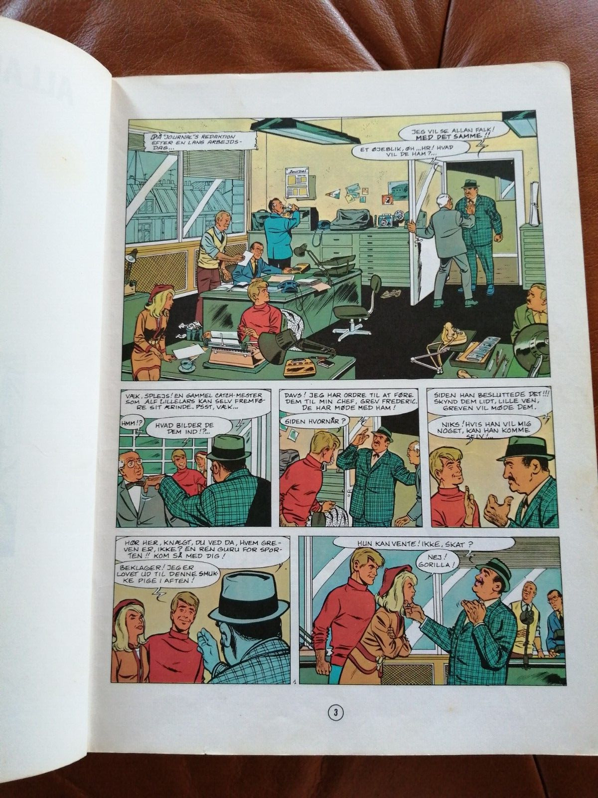 DenmarkComic bookTibet DuchateauAlan FalkFem gange genganger1989ex-library