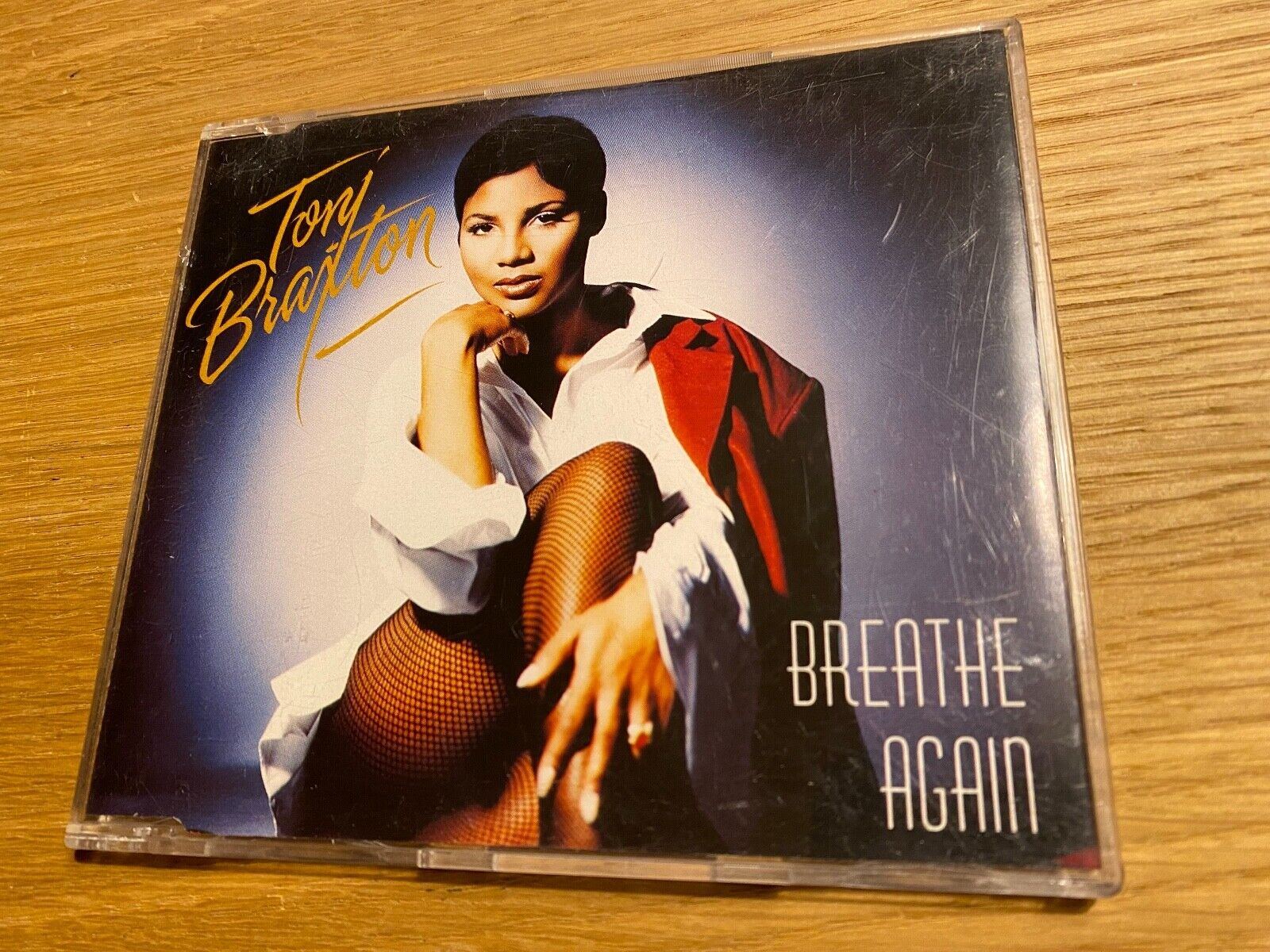 TONI BRAXTON "BREATHE AGAIN" 1993 CD SINGLE 6 REMIXED TRACKS ARISTA LA FACE UK