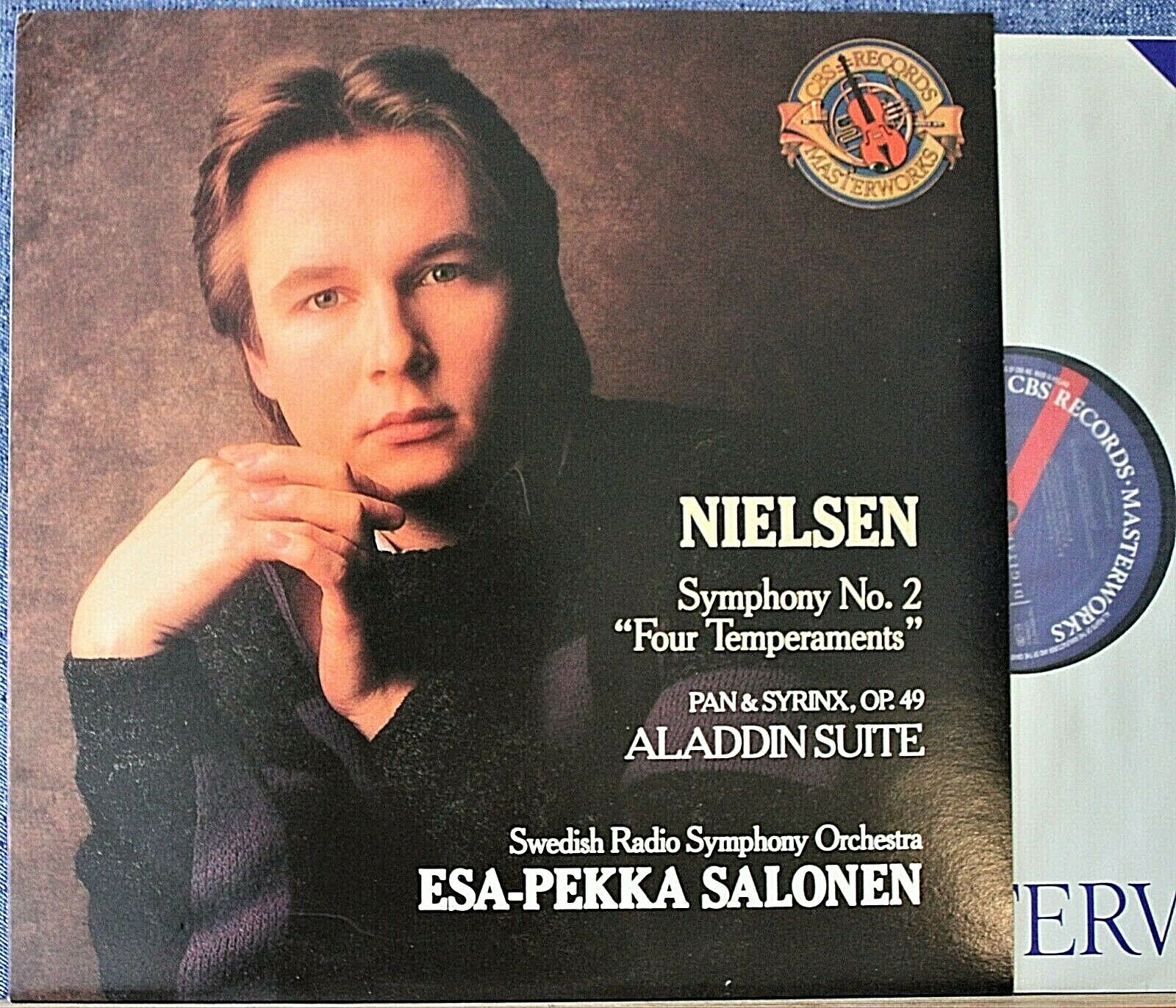 Salonen Nielsen (Symphony 2; Aladdin-suite; Pan  Syrinx) CBS M 44934 dig NM