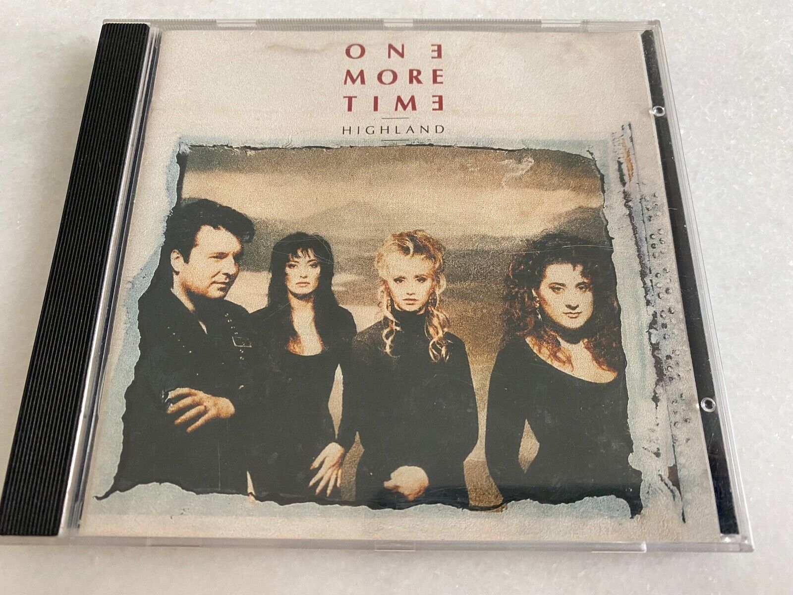 ONE MORE TIME "HIGHLAND" 1992 CDALBUM 12 TRACK CNR RECORDS BIEM/NCB GERMAN PRESS