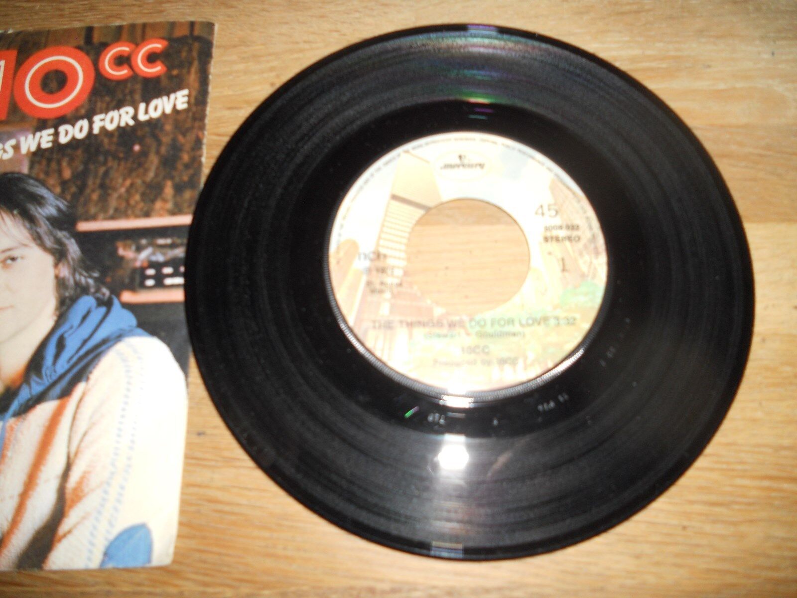 10CC "THE THINGS WE DO FOR LOVE" 1976 MERCURY RECORDS NCB SCANDINAVIAN PRESSING*