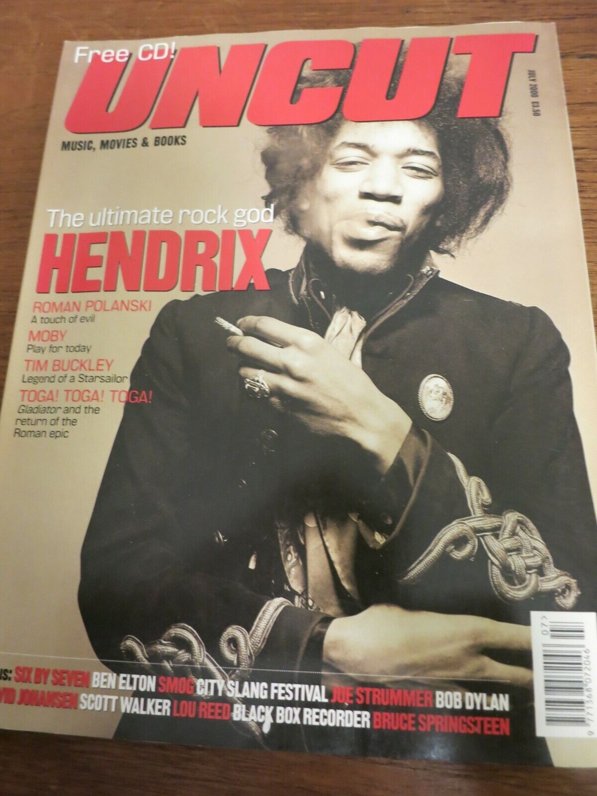 UK Magazine JIMI HENDRIX Bruce Springsteen TIM BUCKLEY Scott Walker KIRK DOU L29