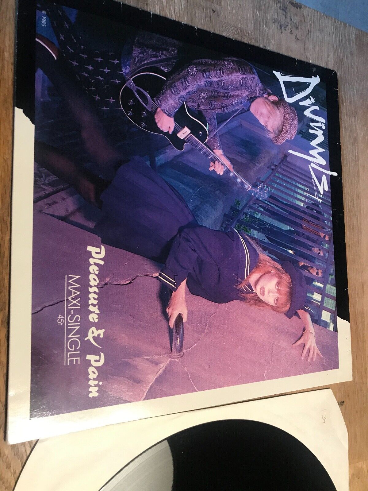 DIVINYLS "PLEASURE  PAIN" 1985 CHRYSALIS LIMITED EDITION GERMAN PRESSED MAXI 12