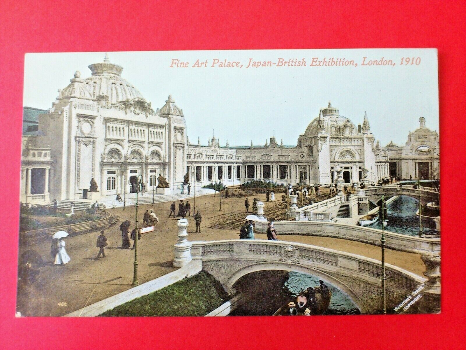 Antique PostcardLondon 1910Fine Art PalaceJapan-British Exhibition