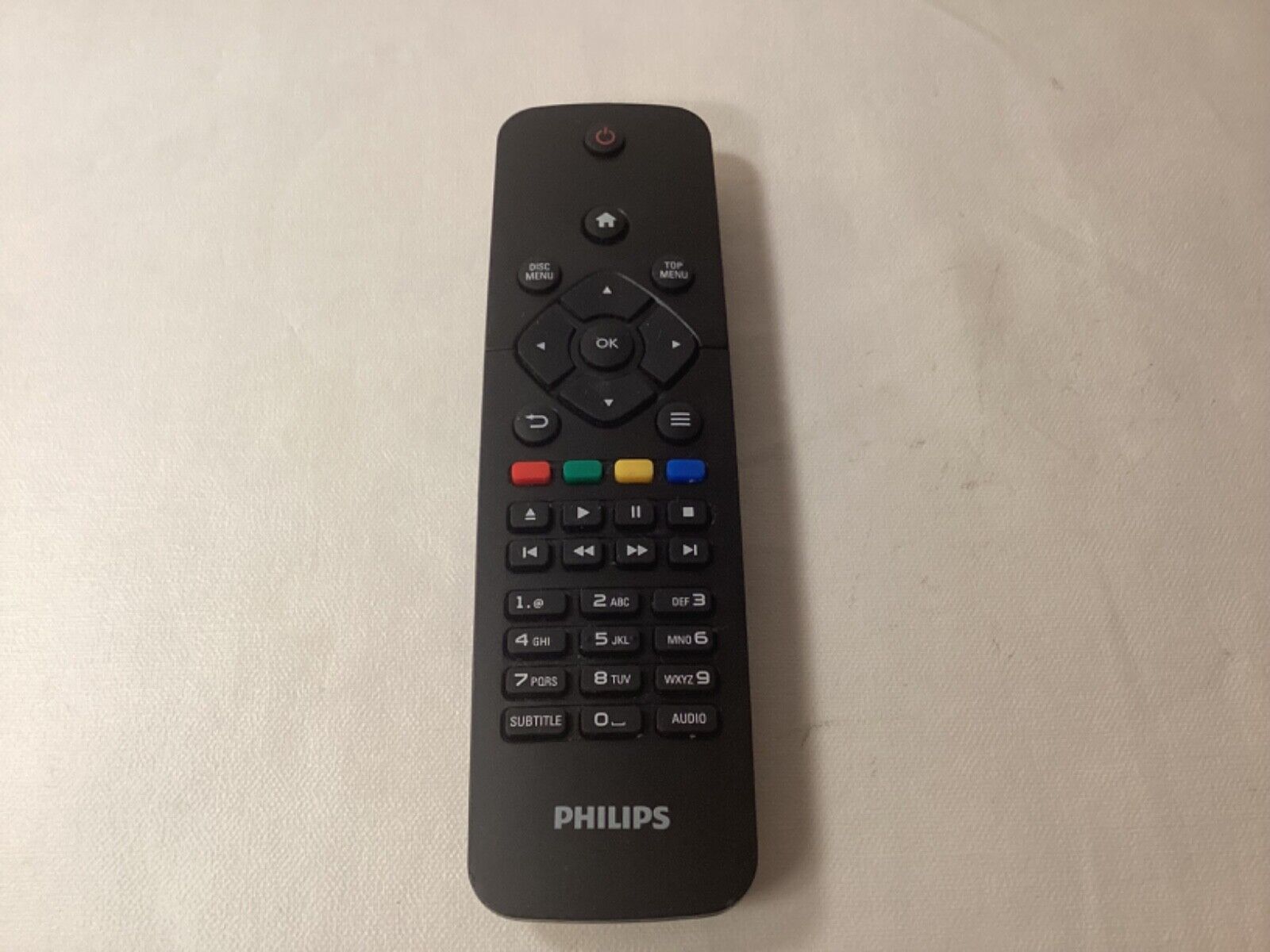 Original Philips Remote Control - Black - (RC-5820)