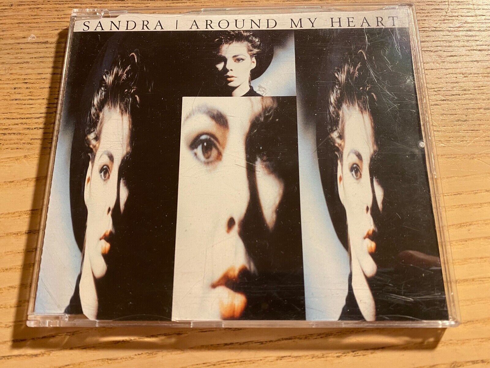 SANDRA CRETU "AROUND MY HEART" VIRGIN RECORDS 1989 3 TRACK CD SINGLE WEST GERMAN