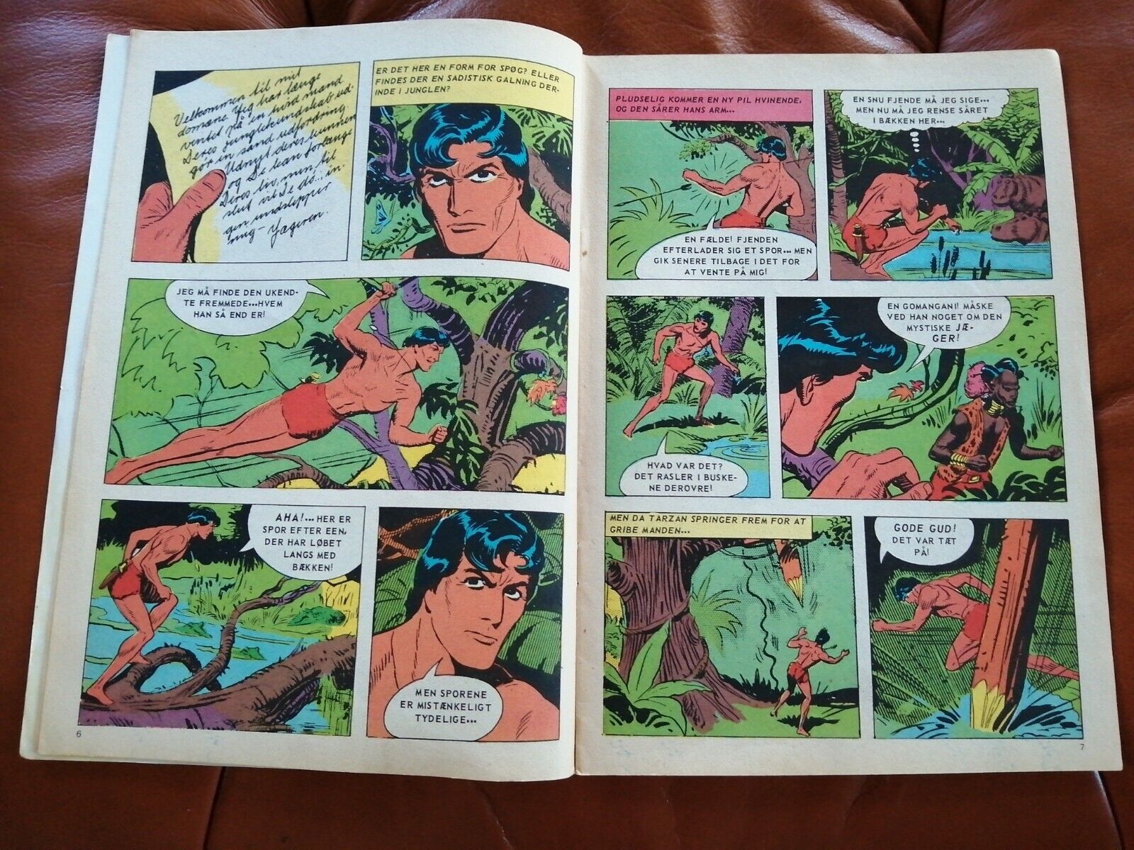 Danish comic magazineTARZAN no 20 1972