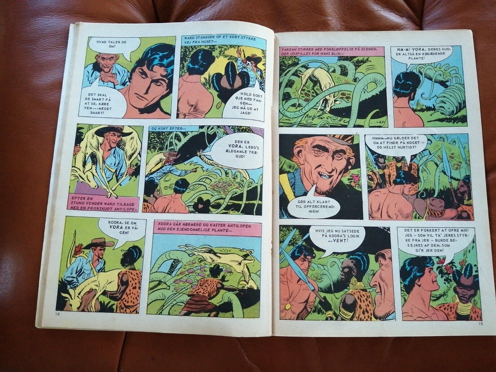 Danish comic magazineTARZAN no 20 1972