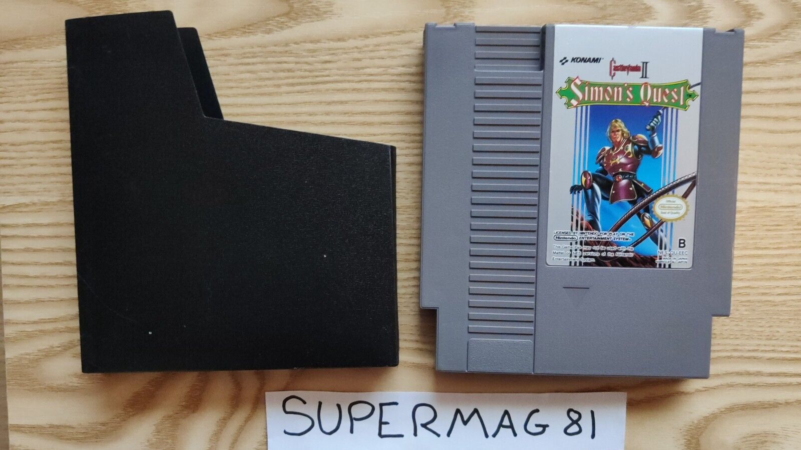 Castlevania II 2: Simons' Quest Nintendo NES PAL B *RARE* 100% Authentic