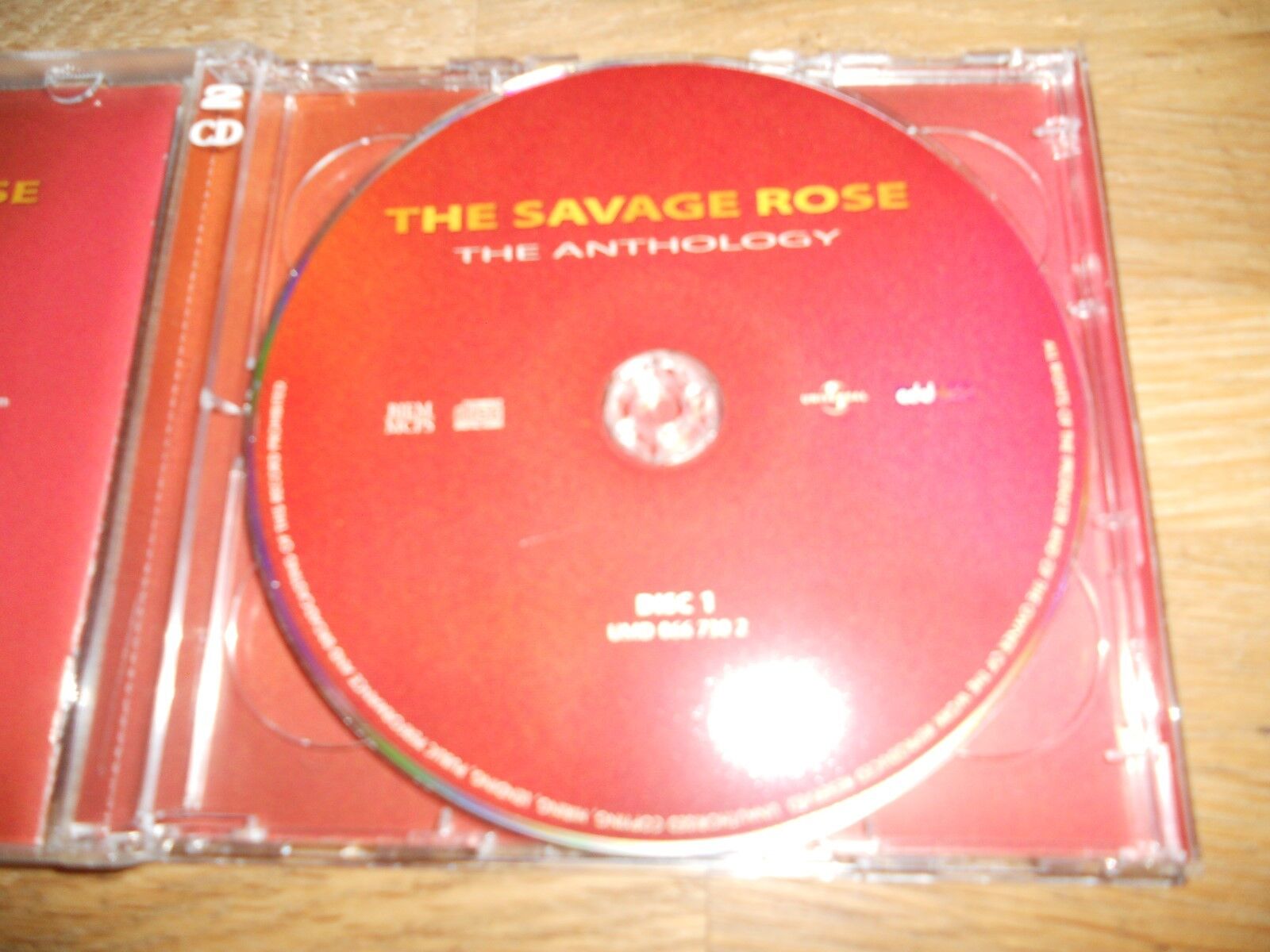 THE SAVAGE ROSE "THE ANTHOLOGY" 2002 2X CD 27 TRACKS UNIVERSAL MUSIC DENMARK A/S