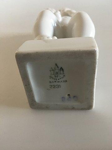 Bing and Grondahl Blanc de Chine Figurine Adam No 2231