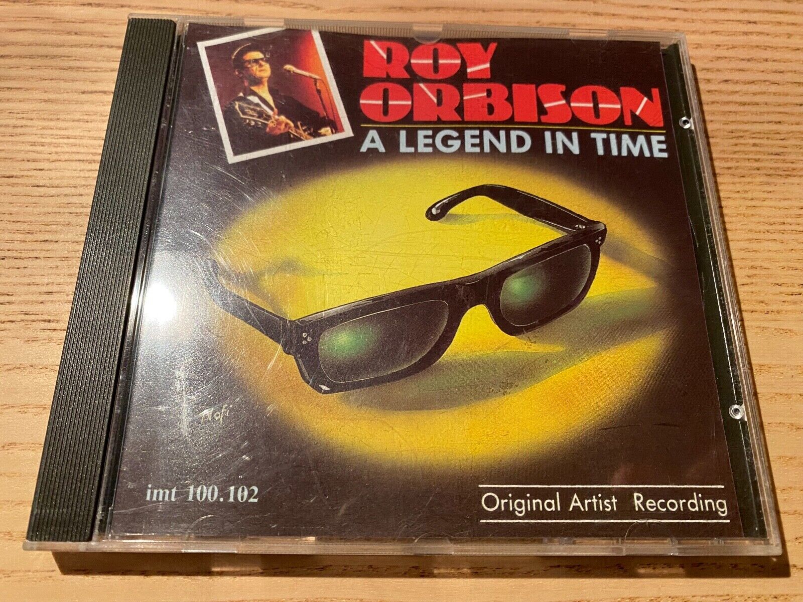 ROY ORBISON "A LEGEND IN TIME" 1989 CD ALBUM FRANCE 18 TRACKS DIGITAL MASTERING*