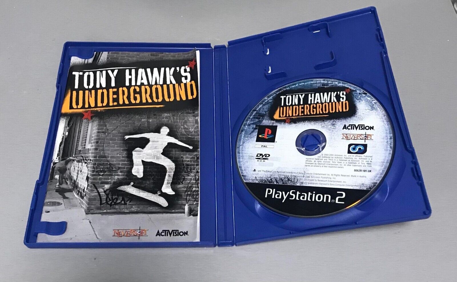 Tony Hawk's Underground Playstation 2 (PS2) (Complete)