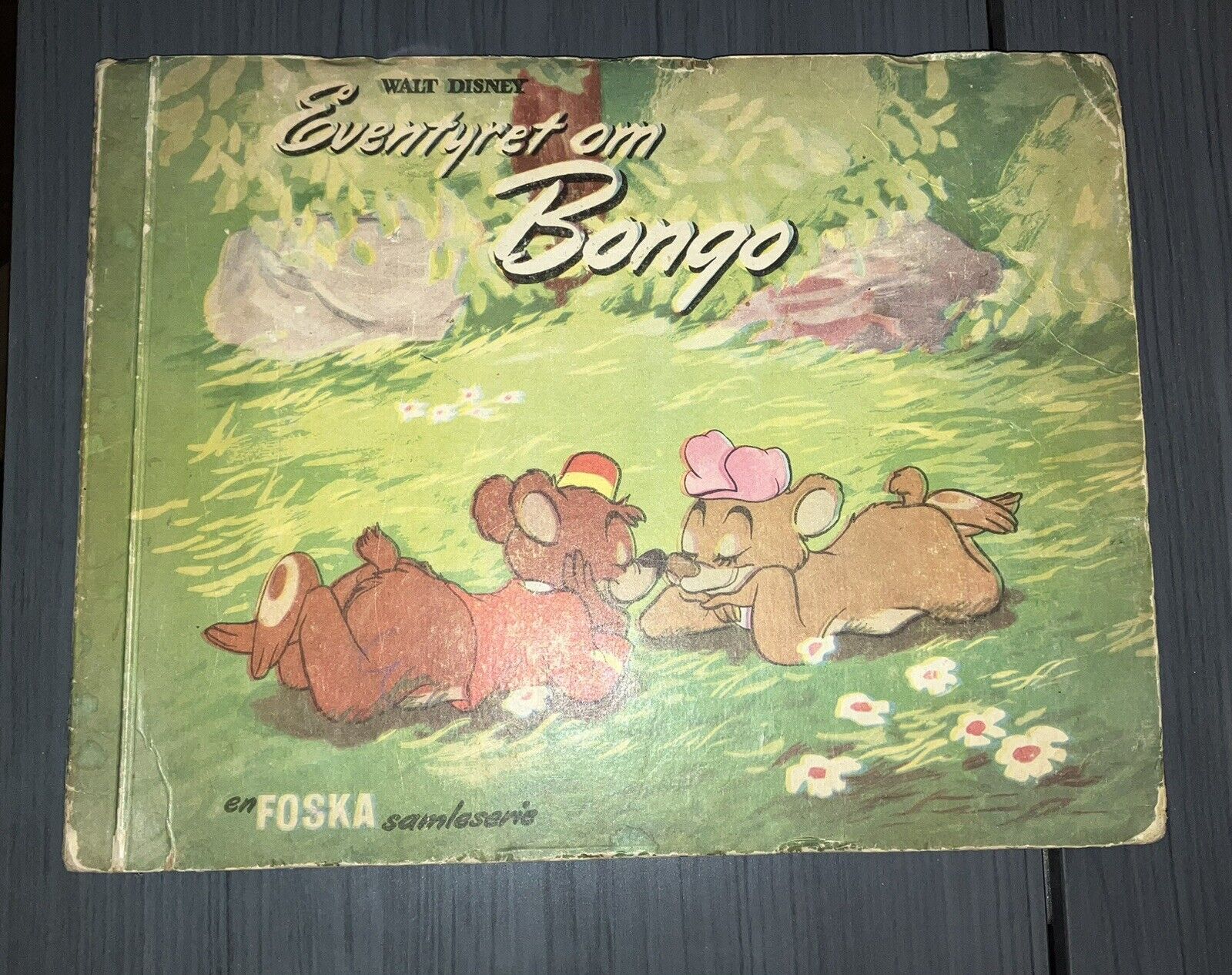 1952 Complete Set Danish Mickey Mouse Fun  Fancy Free FOSKA Trading Cards Album