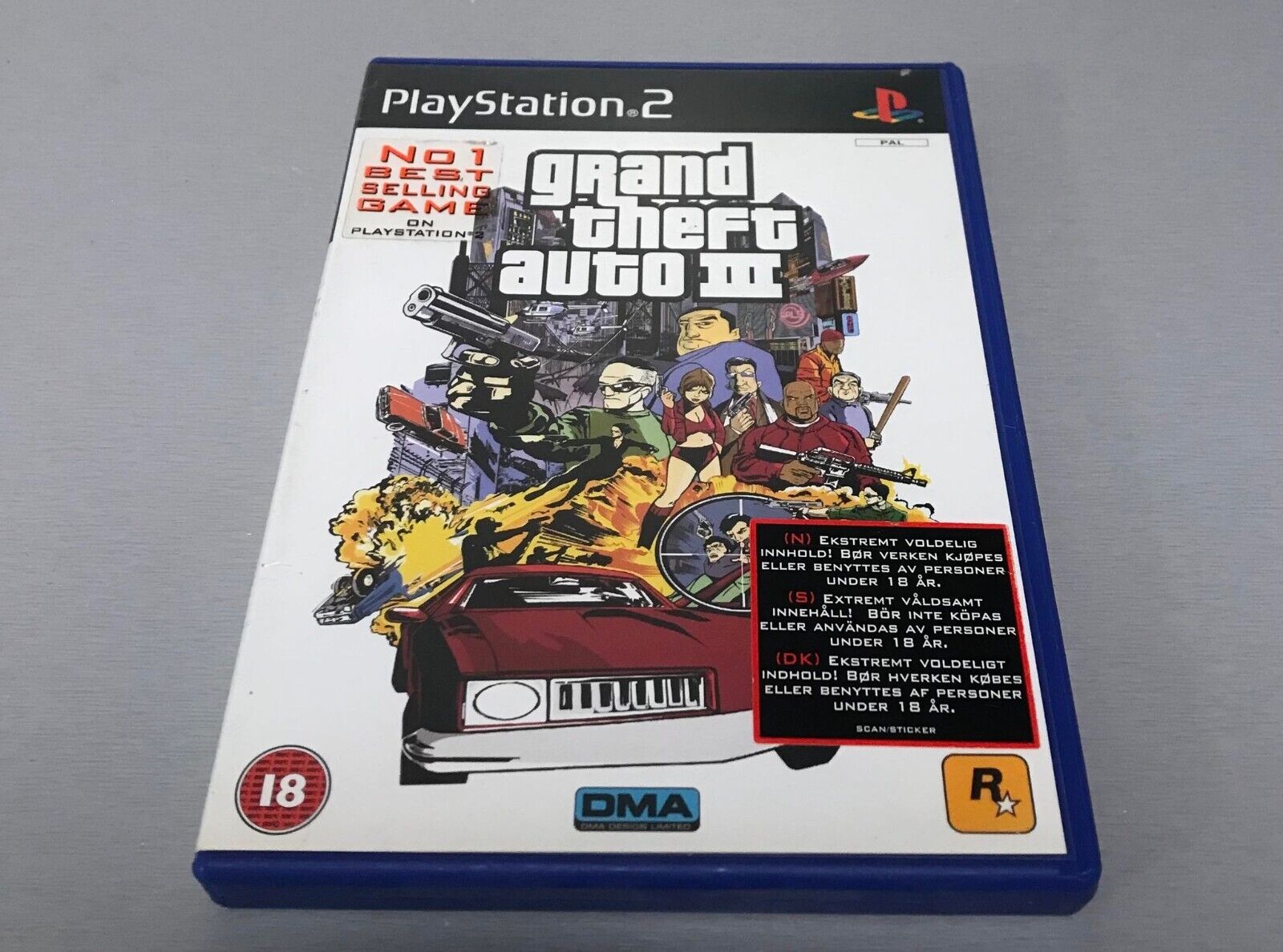 Grand Theft Auto 3 Playstation 2 (PS2) (Complete)