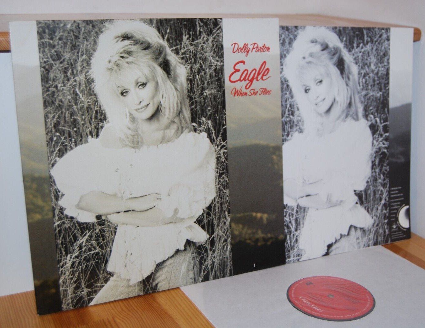 DOLLY PARTON Eagle When She Flies COLUMBIA 1991 LP VINYL