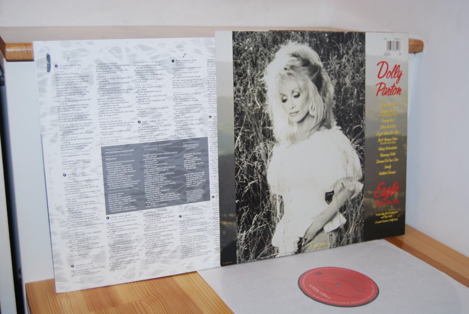 DOLLY PARTON Eagle When She Flies COLUMBIA 1991 LP VINYL